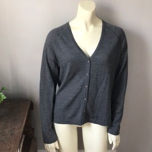 Brooks Brothers 100% merino wool cardigan